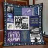 Play Like A Boss Quilt Blanket Vh09  Quilt